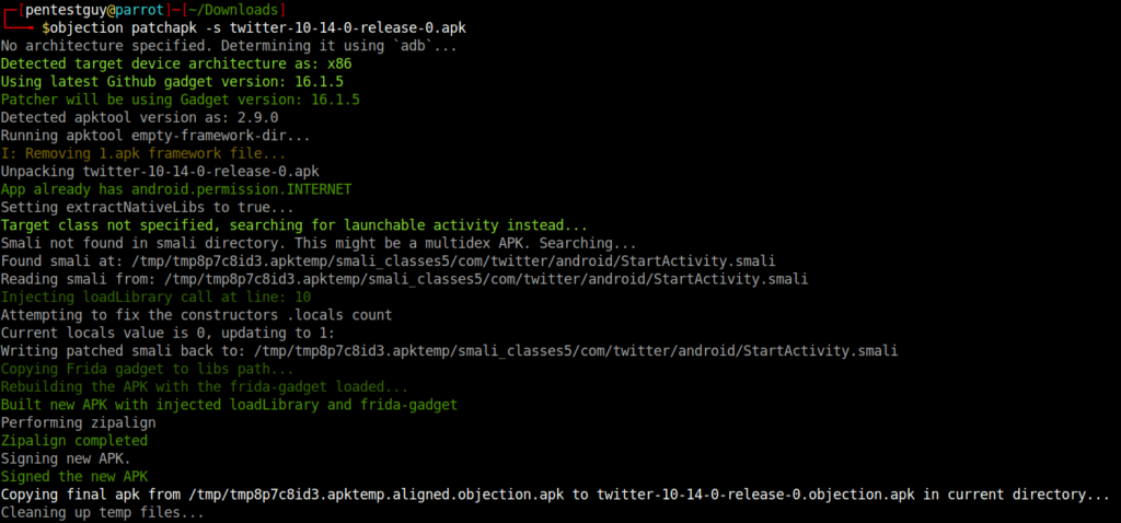 patch-apk-using-objection