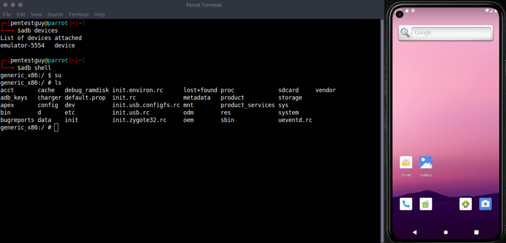 adb-shell-to-android-device