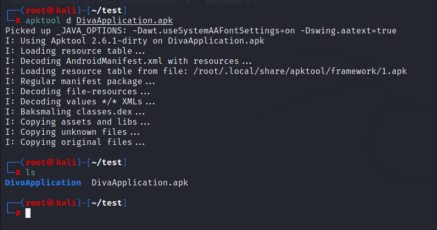 diva-apk-android-app-pentesting