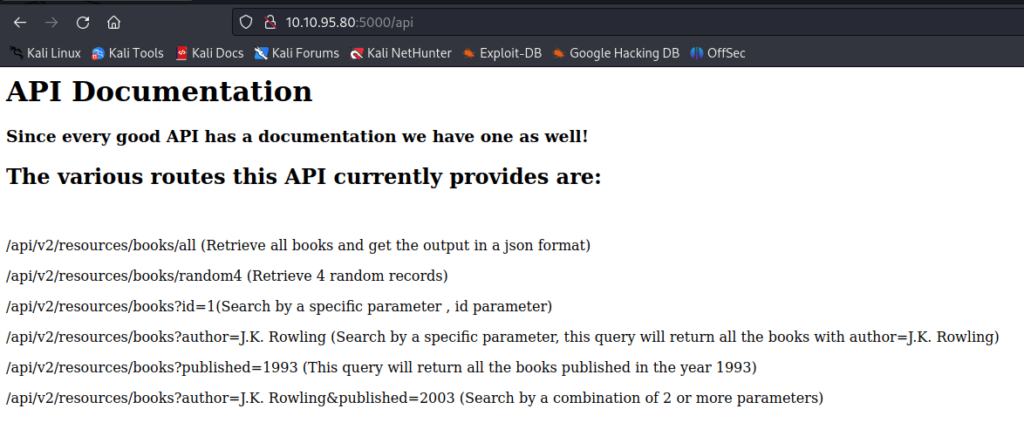 bookstore-tryhackme-api-documentation