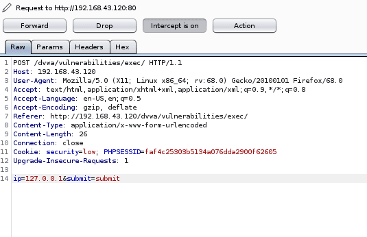 burpsuite-capture-post-request