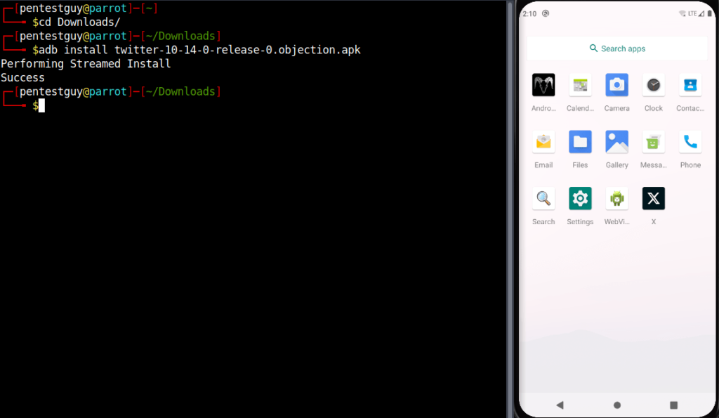 install-objection-patched-apk-on-device