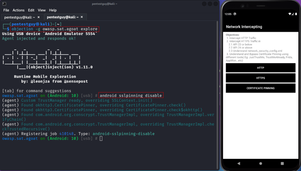 ssl-pinning-bypass-using-objection