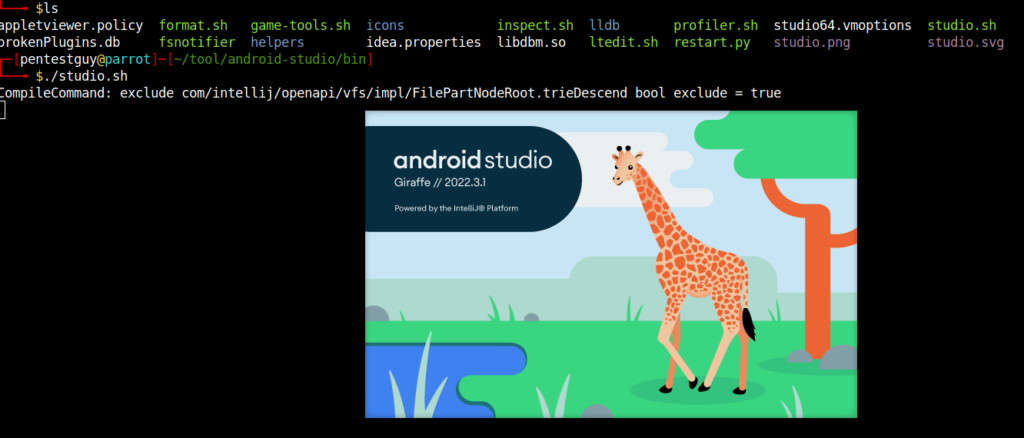 android-pentesting-lab-android-studio