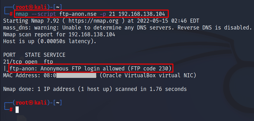 nmap-ftp-script