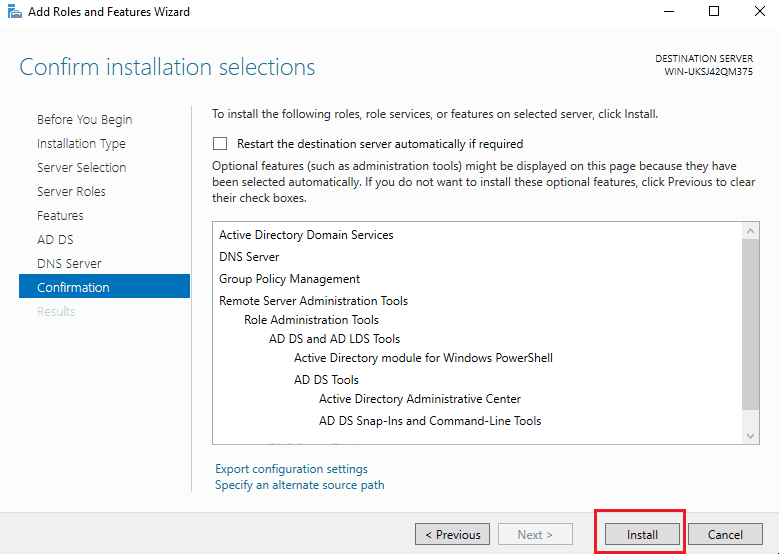 active-directory-pentesting-lab-install-roles-confirm