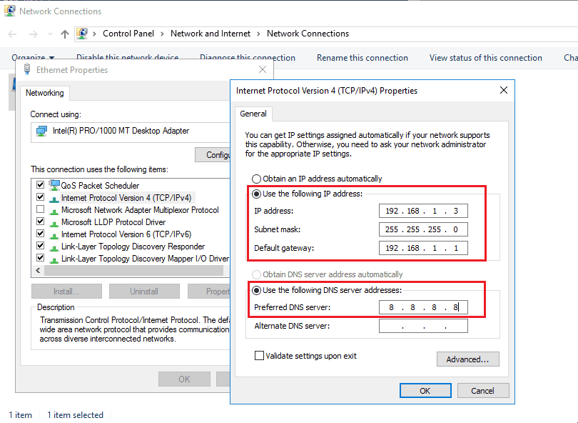 setup-static-ip-of-server