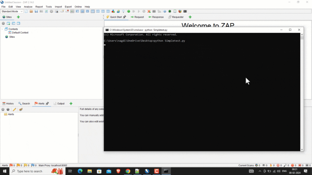 running-selenium-code-with-owasp-zap