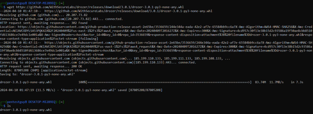 download-drozer-whl-on-kali-linux
