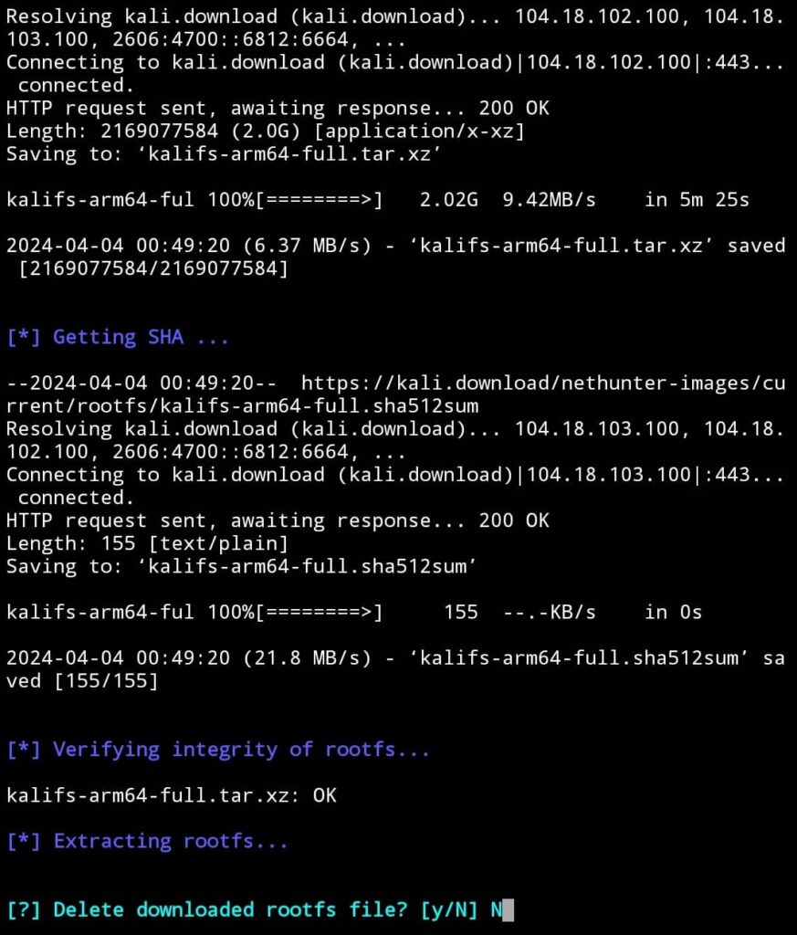 extract-nethunter-kali