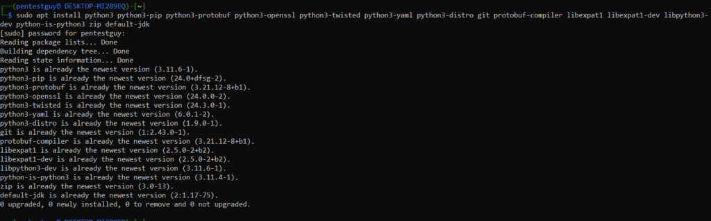 install-all-the-requirements