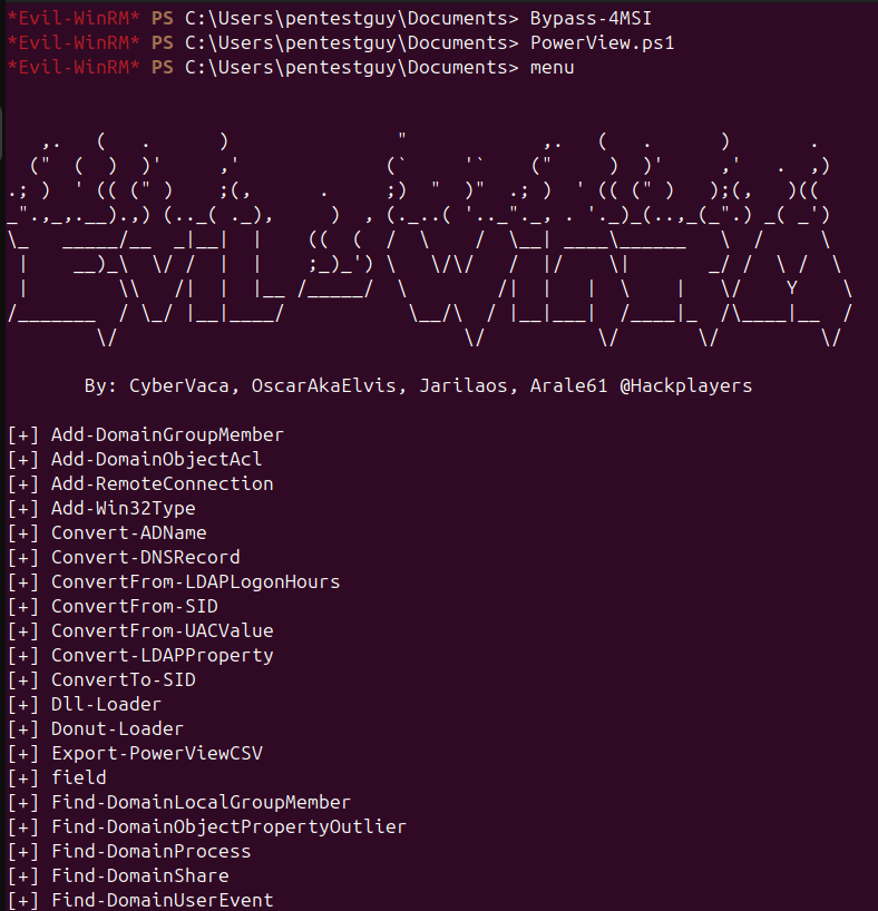 powershell-load-evil-winrm