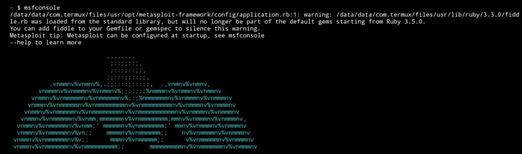 run-metasploit-on-android-rootless