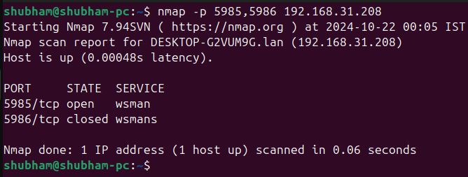 nmap-scan-for-winrm