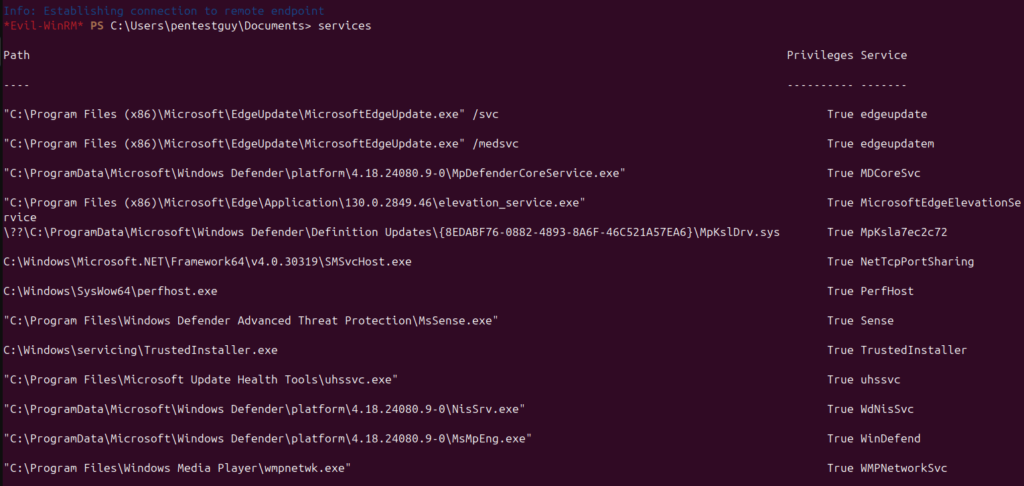 evil-winrm-services-menu