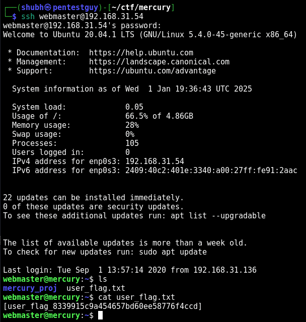 mercury-vulnhub-user-flag