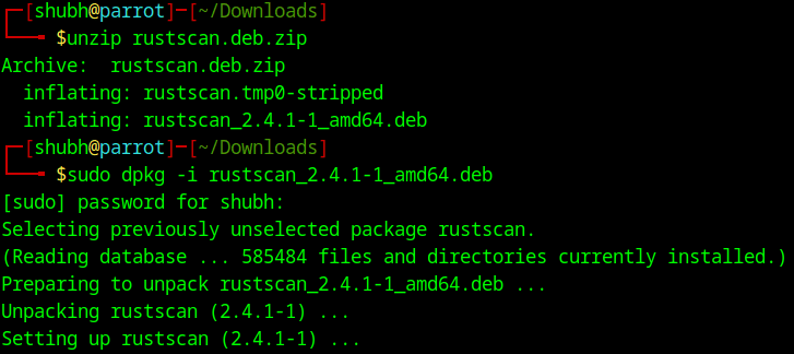 rustscan-install